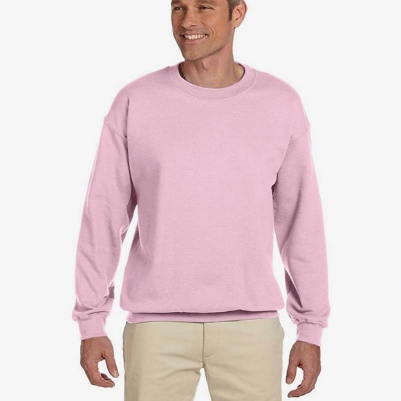 Gildan Other - Gildan Light Pink Crew Neck Pullover